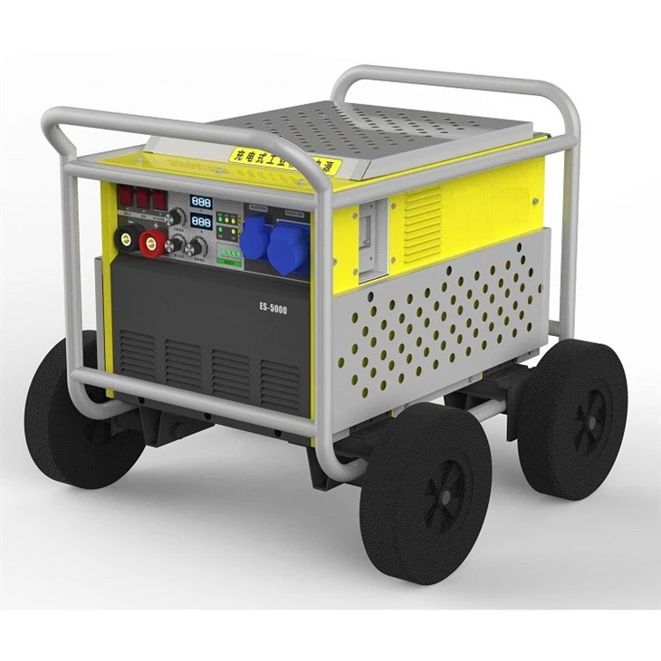 Rechargeable Welding Generator Industrial Mobile Power Station ES-5000(001)